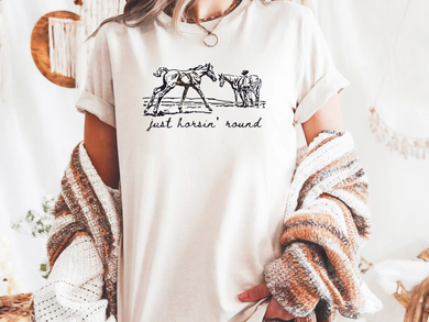 🌾Grit & Grain Collection🌾  •Horsin’ Around• T-Shirts