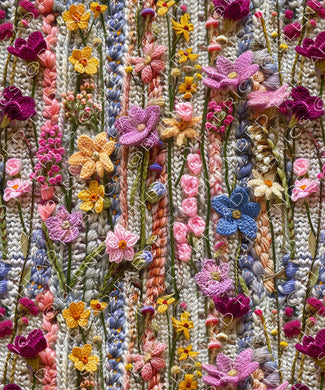 Embroidered Wildflowers *R69 Preorder* Adult Bottoms