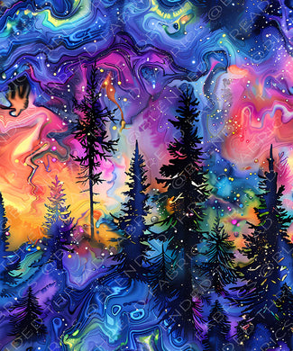 Dramatic Night Forest *R69 Preorder* Adult Bottoms